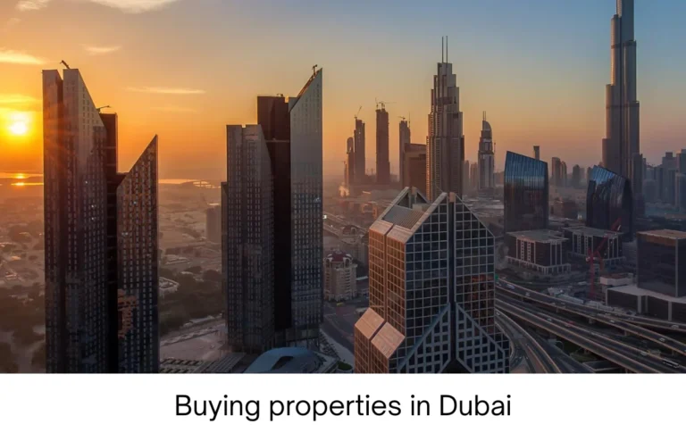Buying properties in Dubai